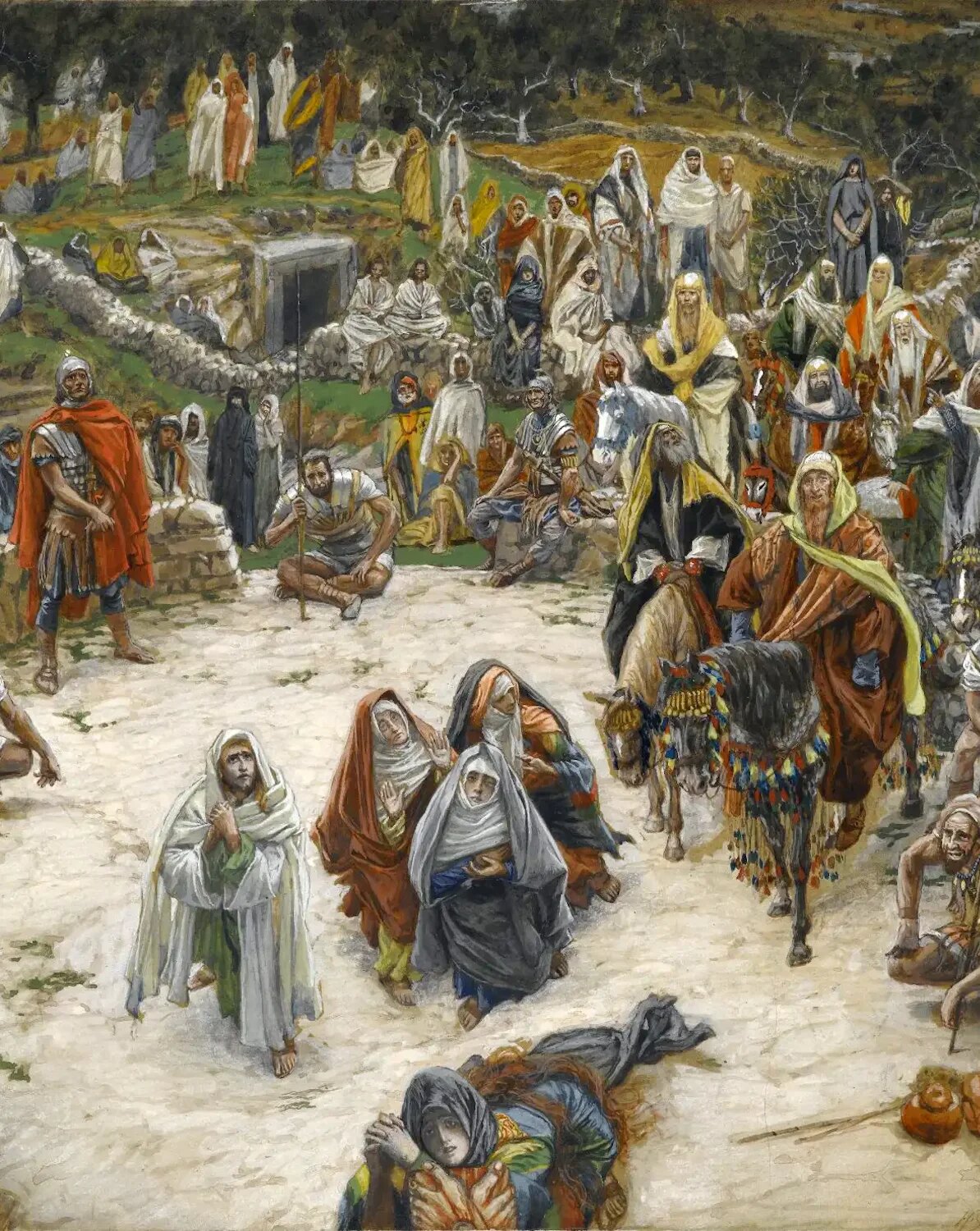 What Our Lord Saw from the Cross (1890) by James Tissot